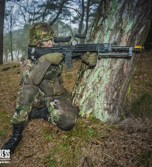 The Colt LMG in Dutch service 🇳🇱The Diemaco C7 LSW, Designated the LOAW in Dutch service (Lic.webp