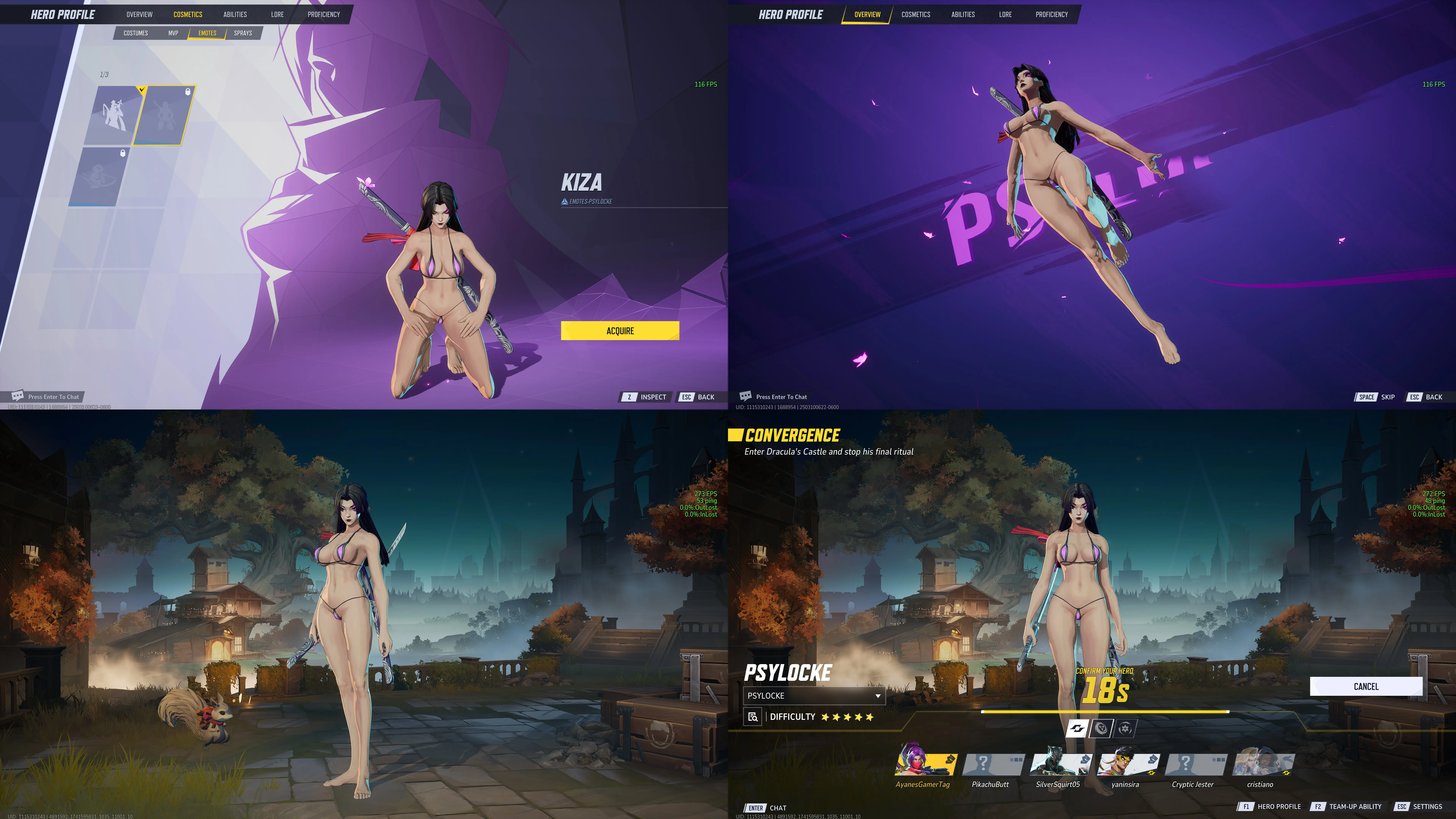 DoAXVV Pistachio v1 (Psylocke) -Season 1.5 Ready-