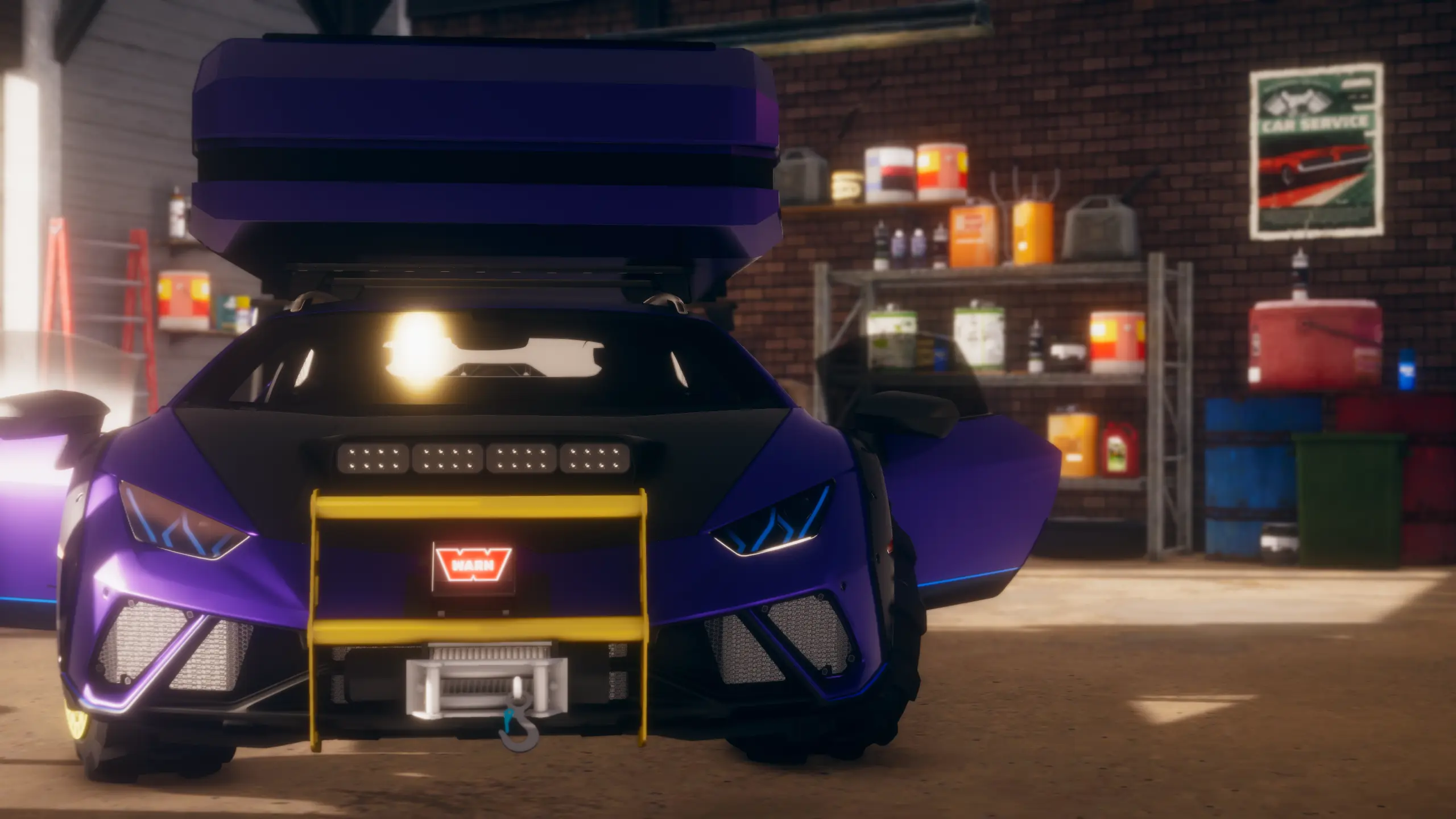 Lamborghini Huracan Sterrato VLE camping