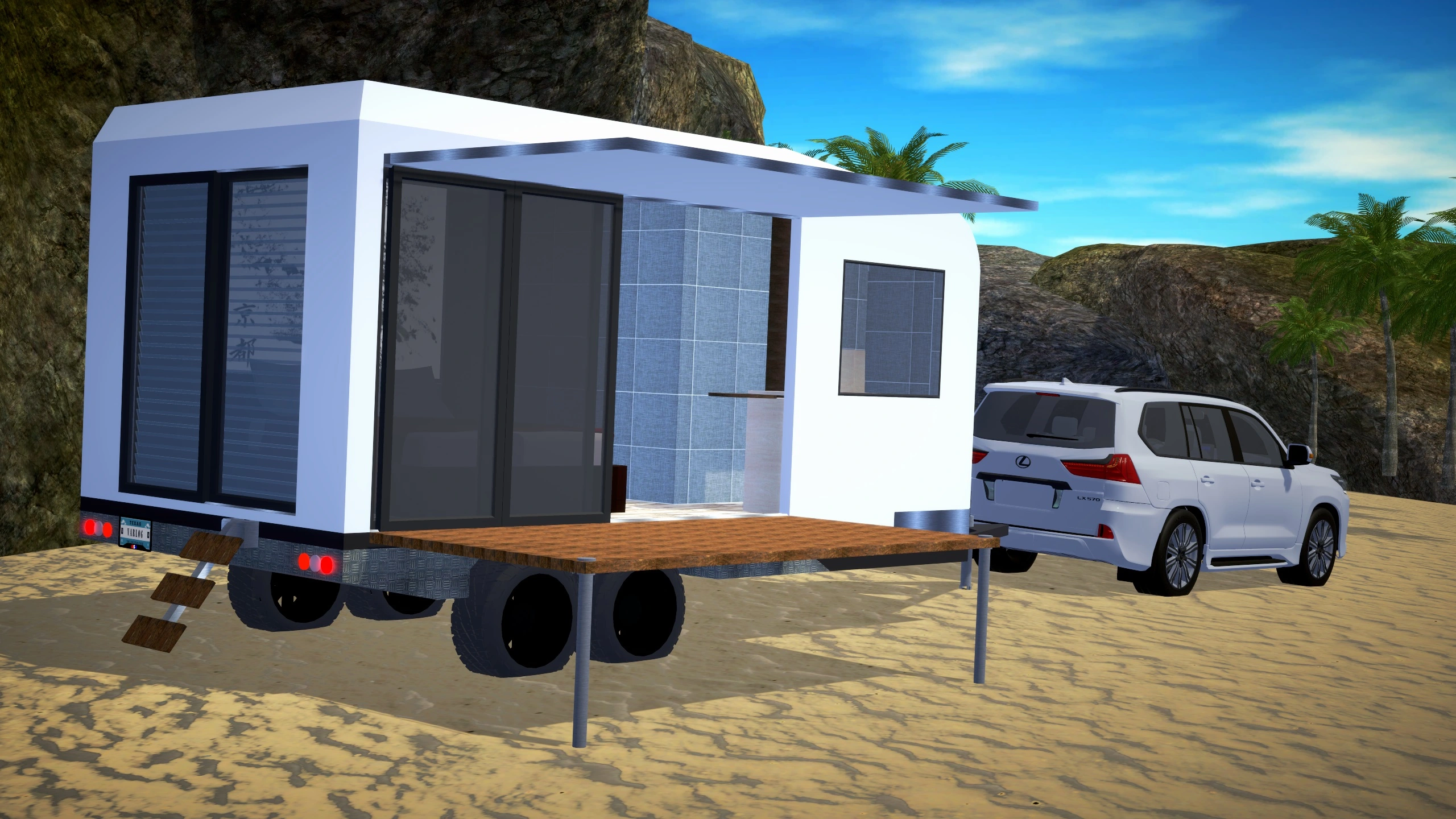 Luxury trailer
