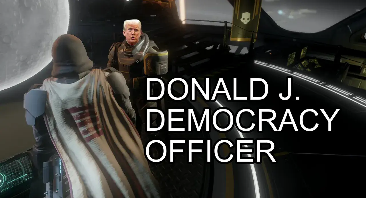 Donald J. Democracy Officer