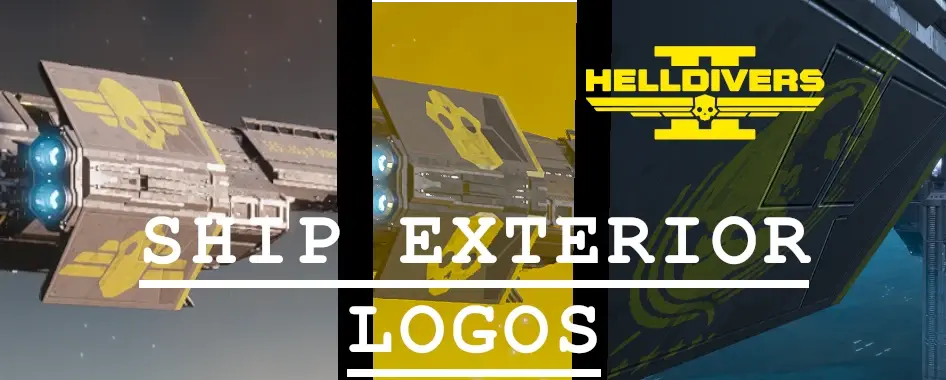 Helldivers Skull Ship Decal