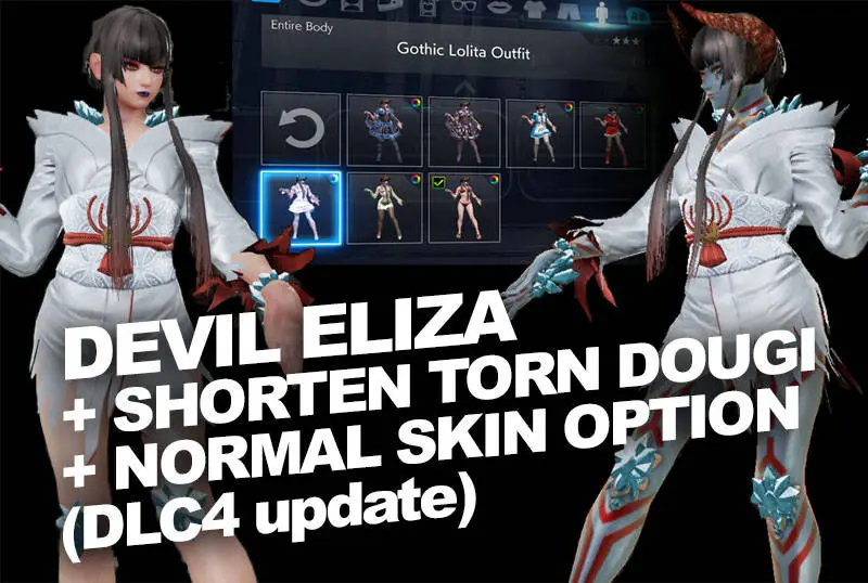 Devil Eliza + Torn + Normal skin