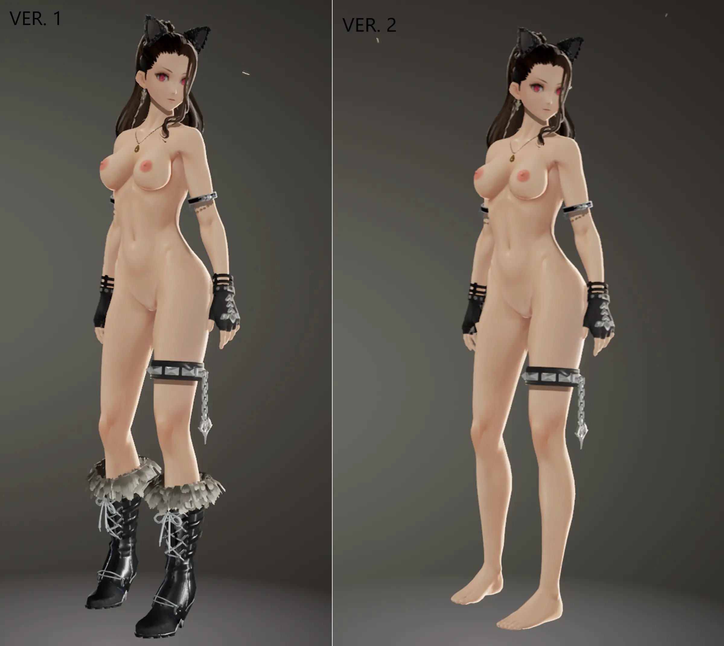 Code Vein (Female Nude Mod)(PS4)(Modded Updates)