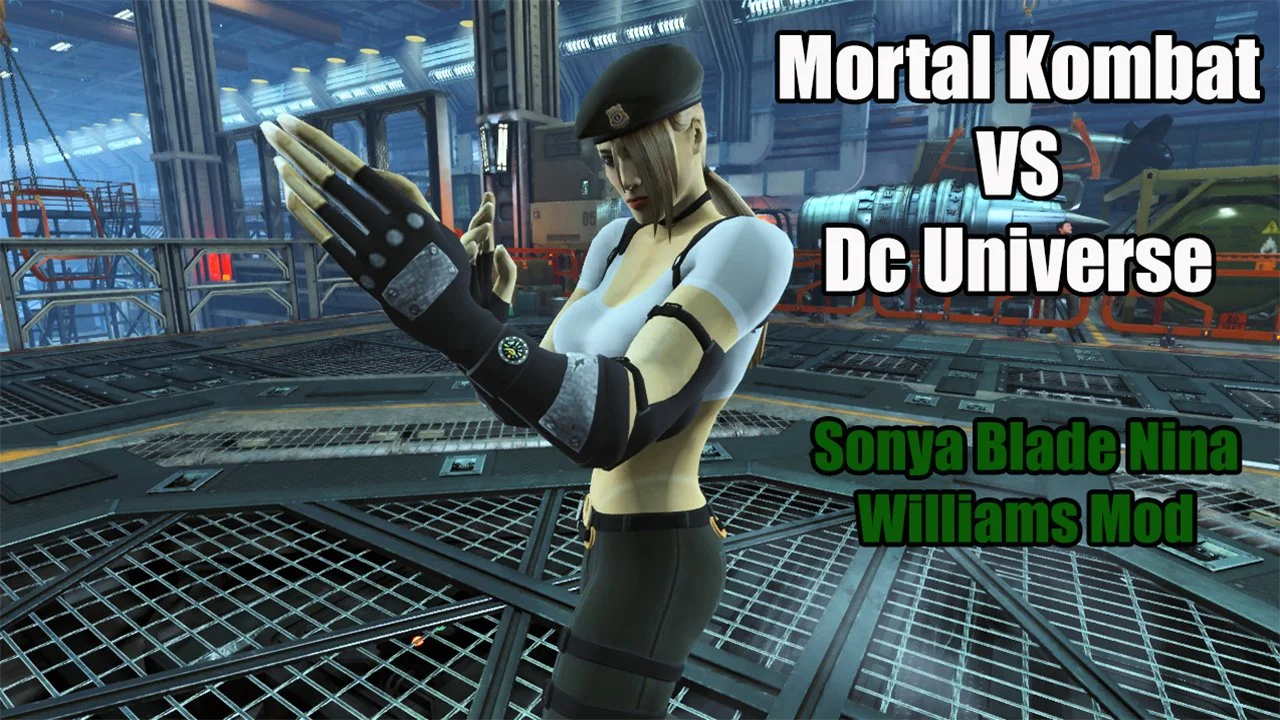 Mortal Kombat VS DC Universe Sonya Blade: Nina Williams