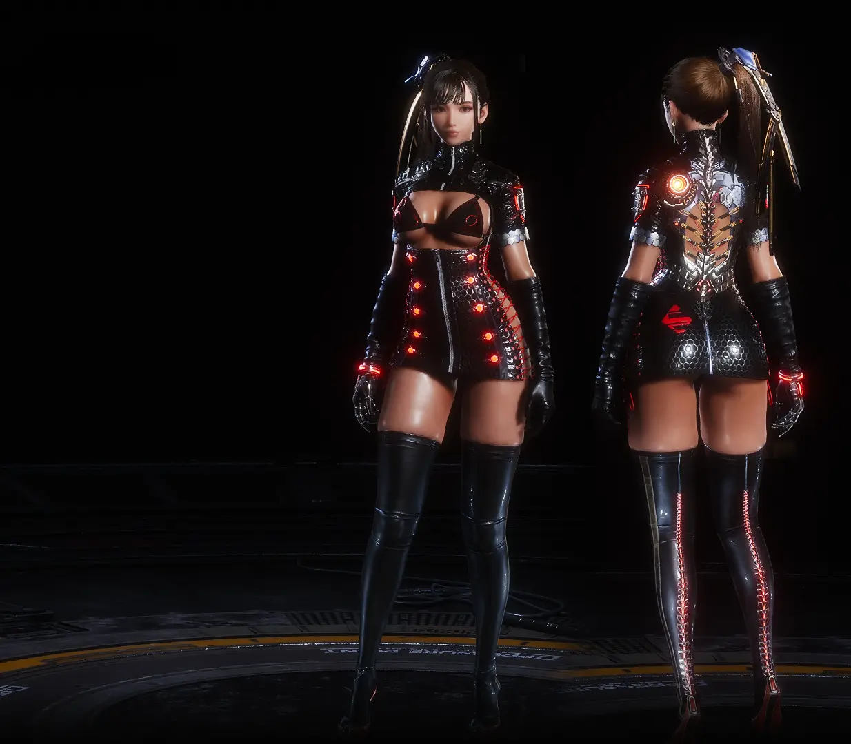 Keyhole/Stargazer Show Some Skin