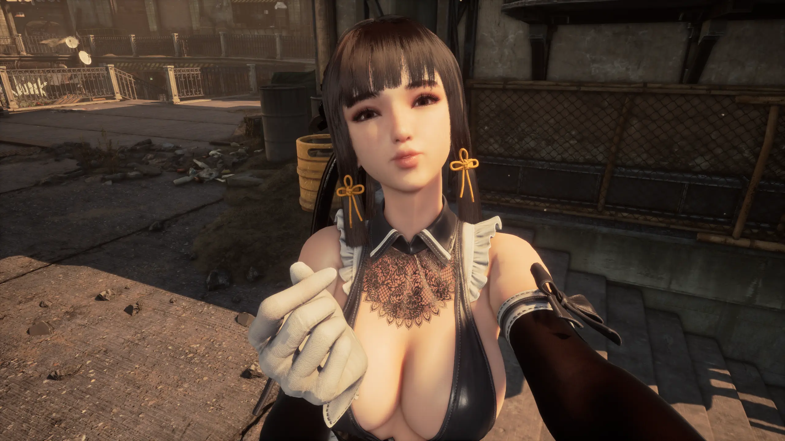 YoRHa Unofficial Ceremonial Attire - (Tie remover)