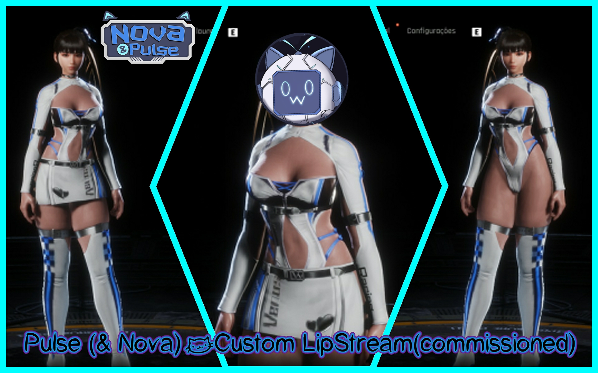 Pulse (& Nova) Custom LipStream Skirt/Skirtless