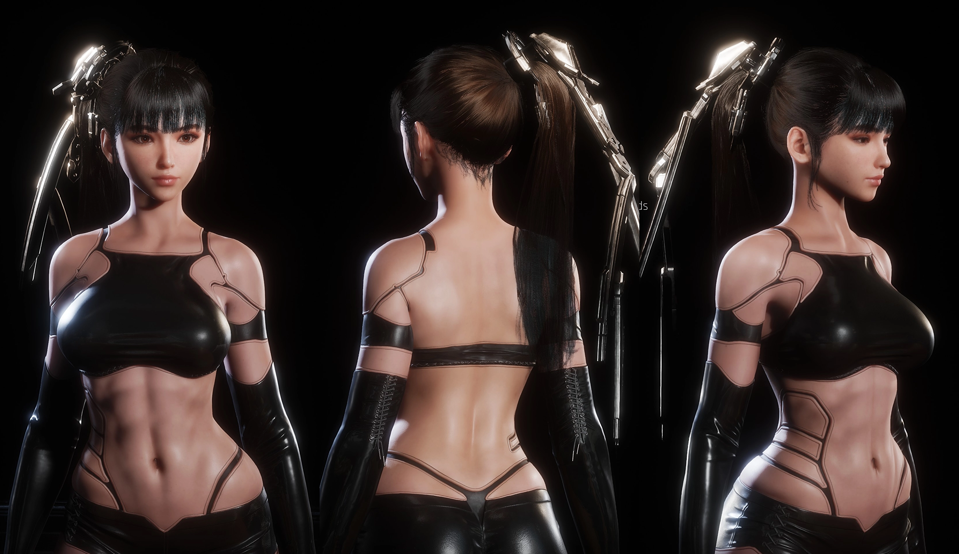 XS Sporty YoRHa Type A No.2 - Fit Athletic muscle normal map
