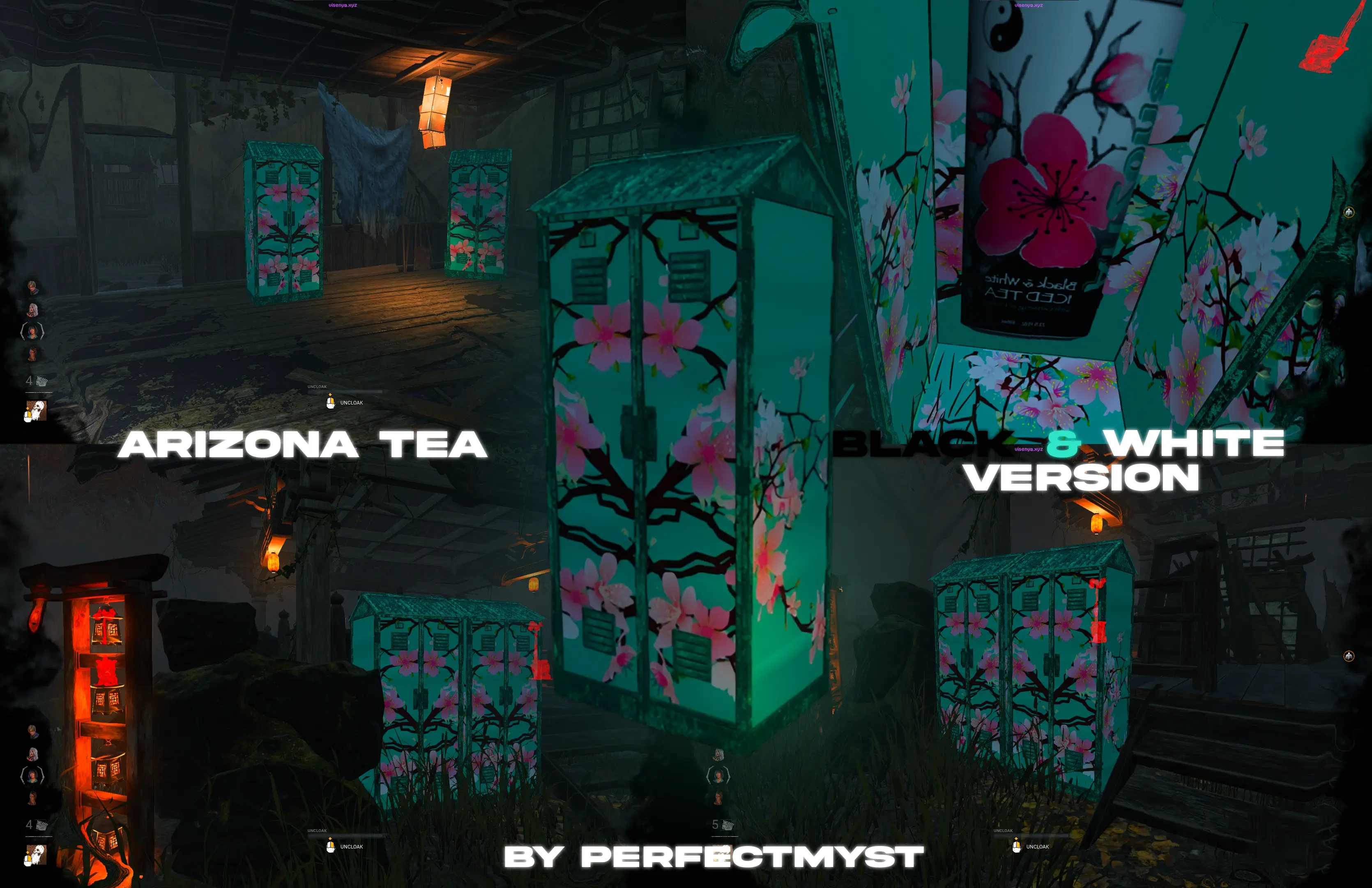 Arizona Tea Black and White Version