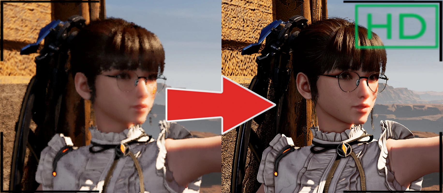 Photo Mode - Increase Screen Resolution (Automated Toggle)