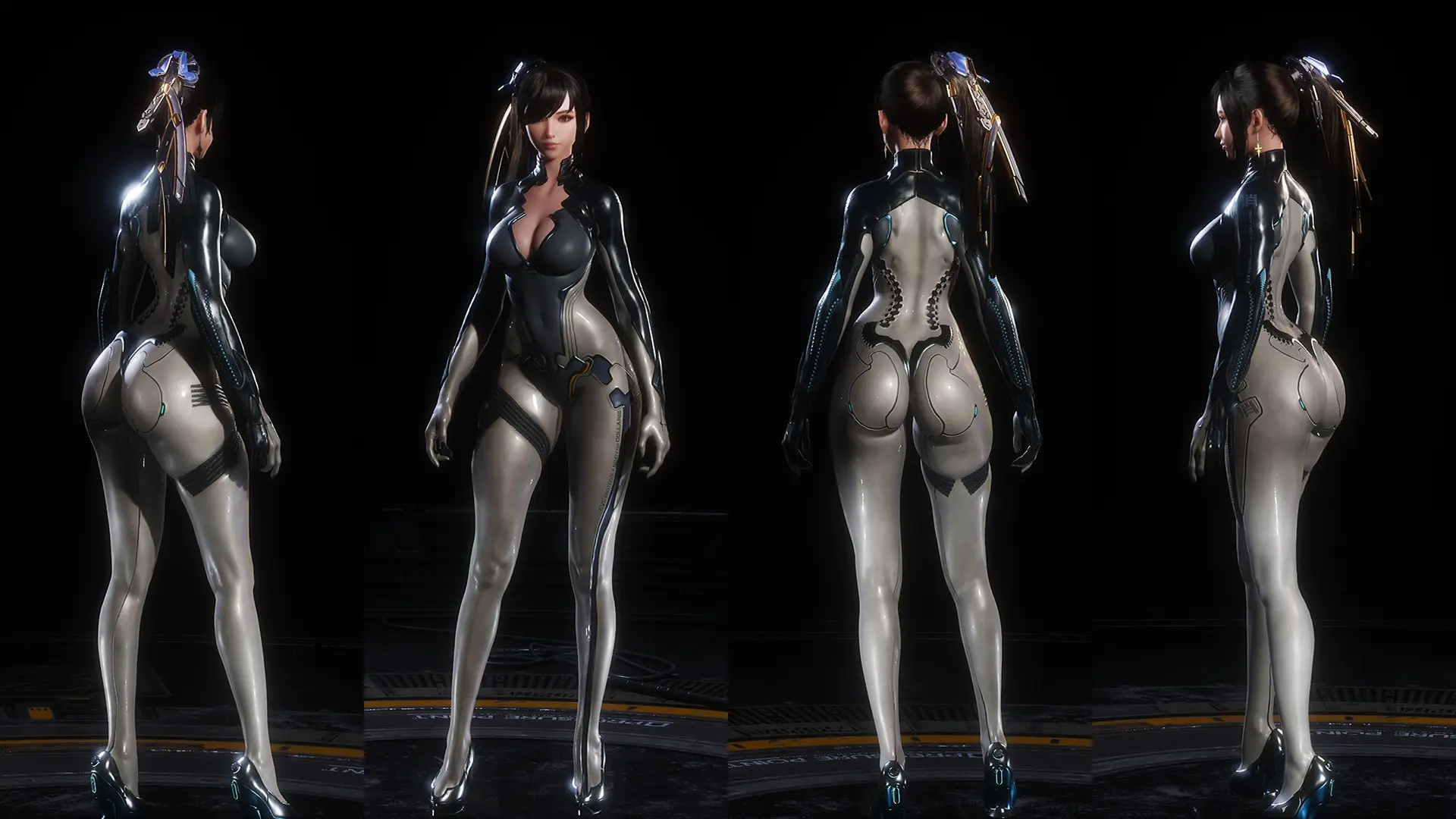 Less Is More - Raven Suit (YoRHa Butt version)