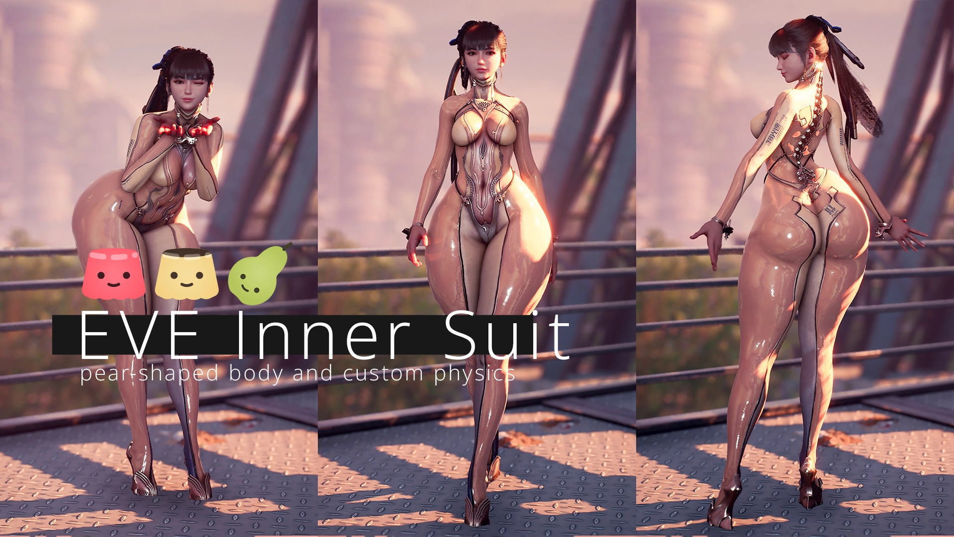 Pear-Shaped EVE Inner Suit