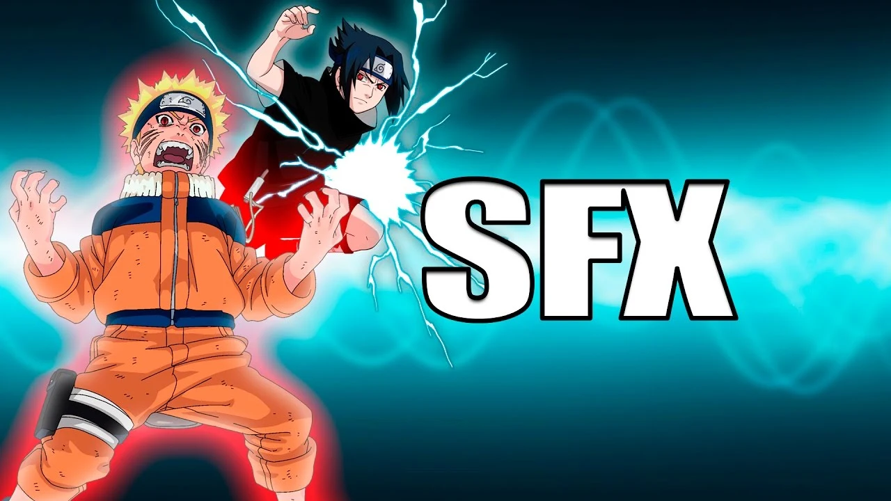 Naruto - Sharingan and Jutsu SFX (Perfect Dodge Air Dodge Blink Rush)