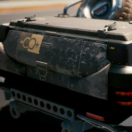 SuperStraight flag on Claire's truck (Thorton Mackinaw "Beast")