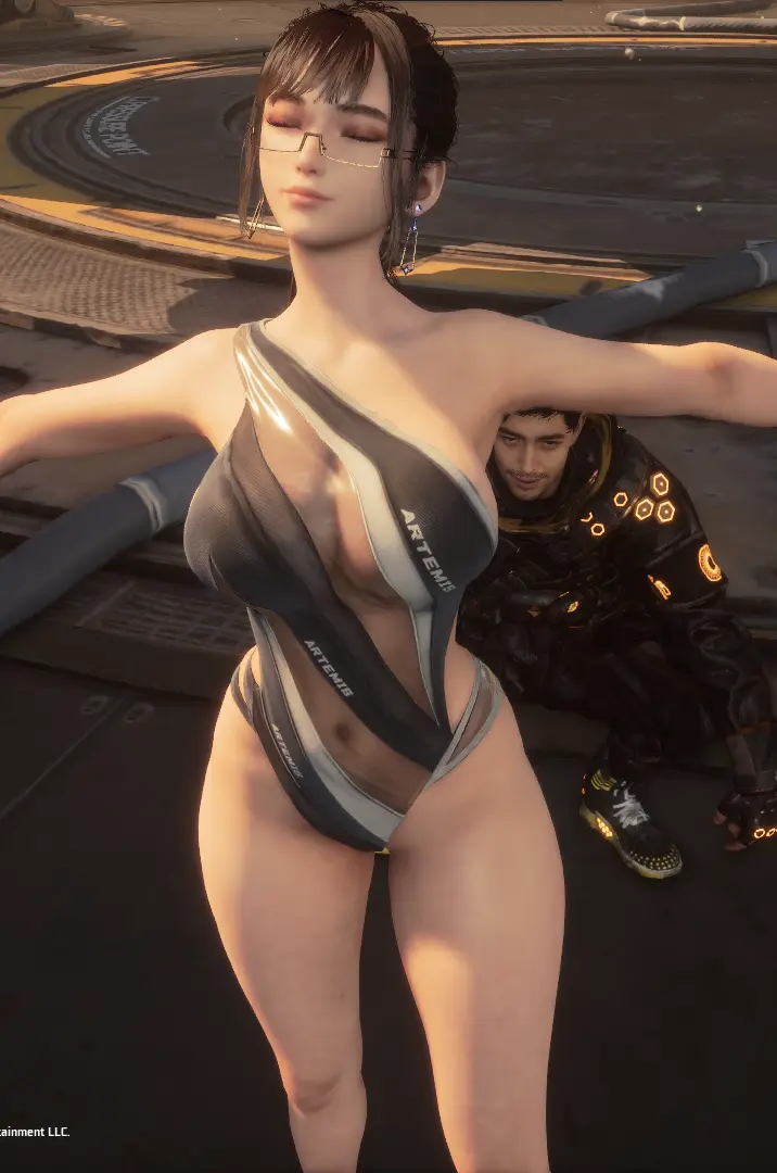 Body Reshape Wave Oblique Monokini