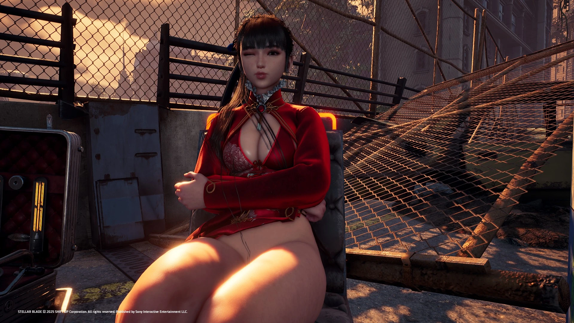 Crimson Wings - No Panties