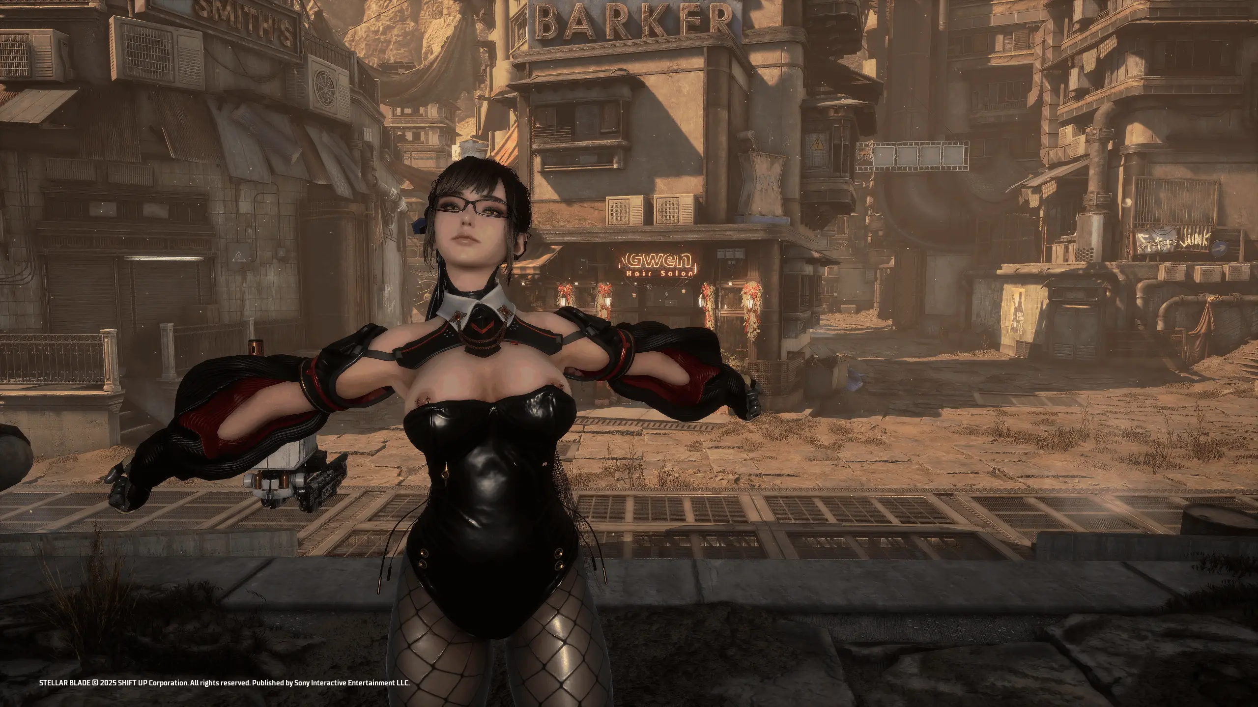 Breast Out Cyber Bunny