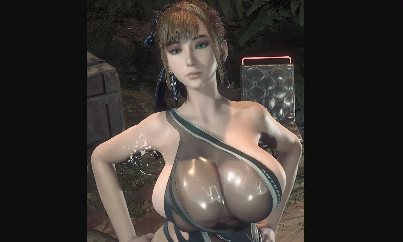 Wave Oblique Monokini