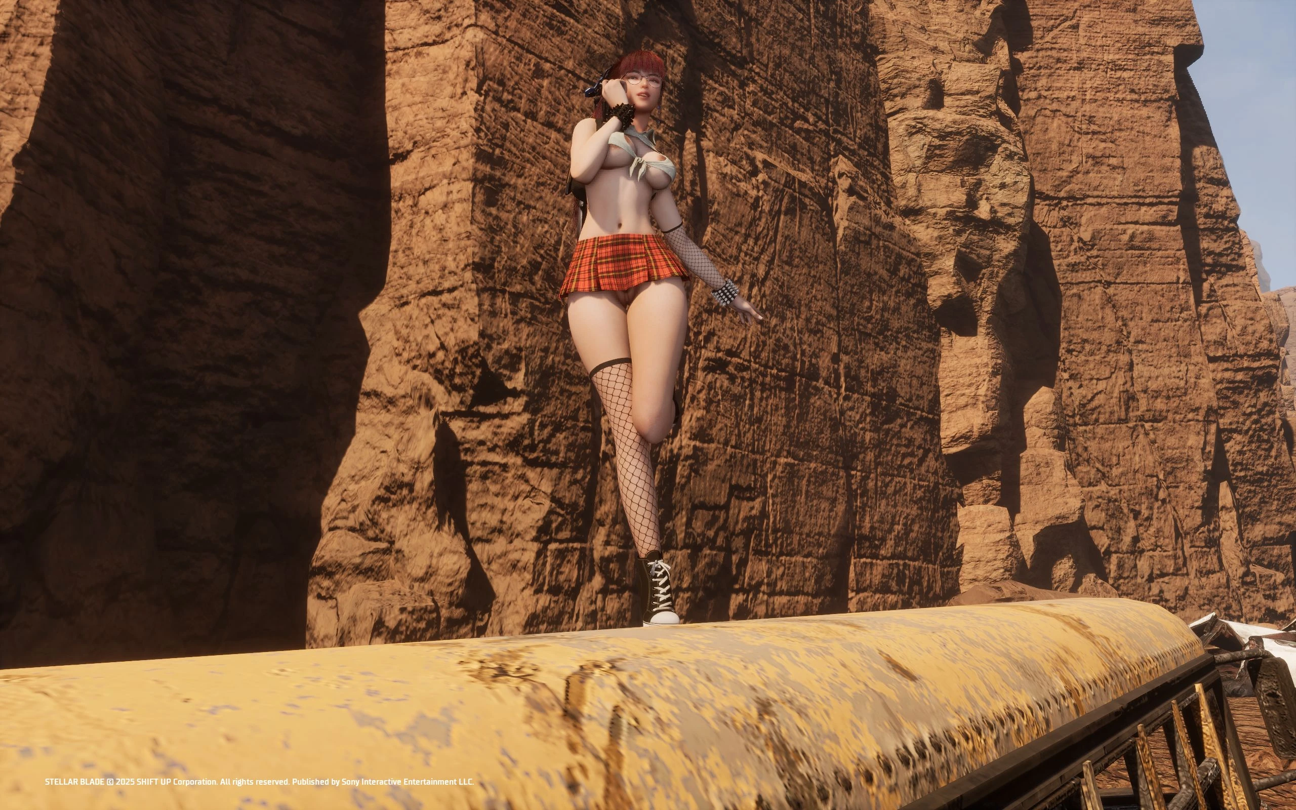 CNS - Slutty Thicc School Girl Outfit Eve