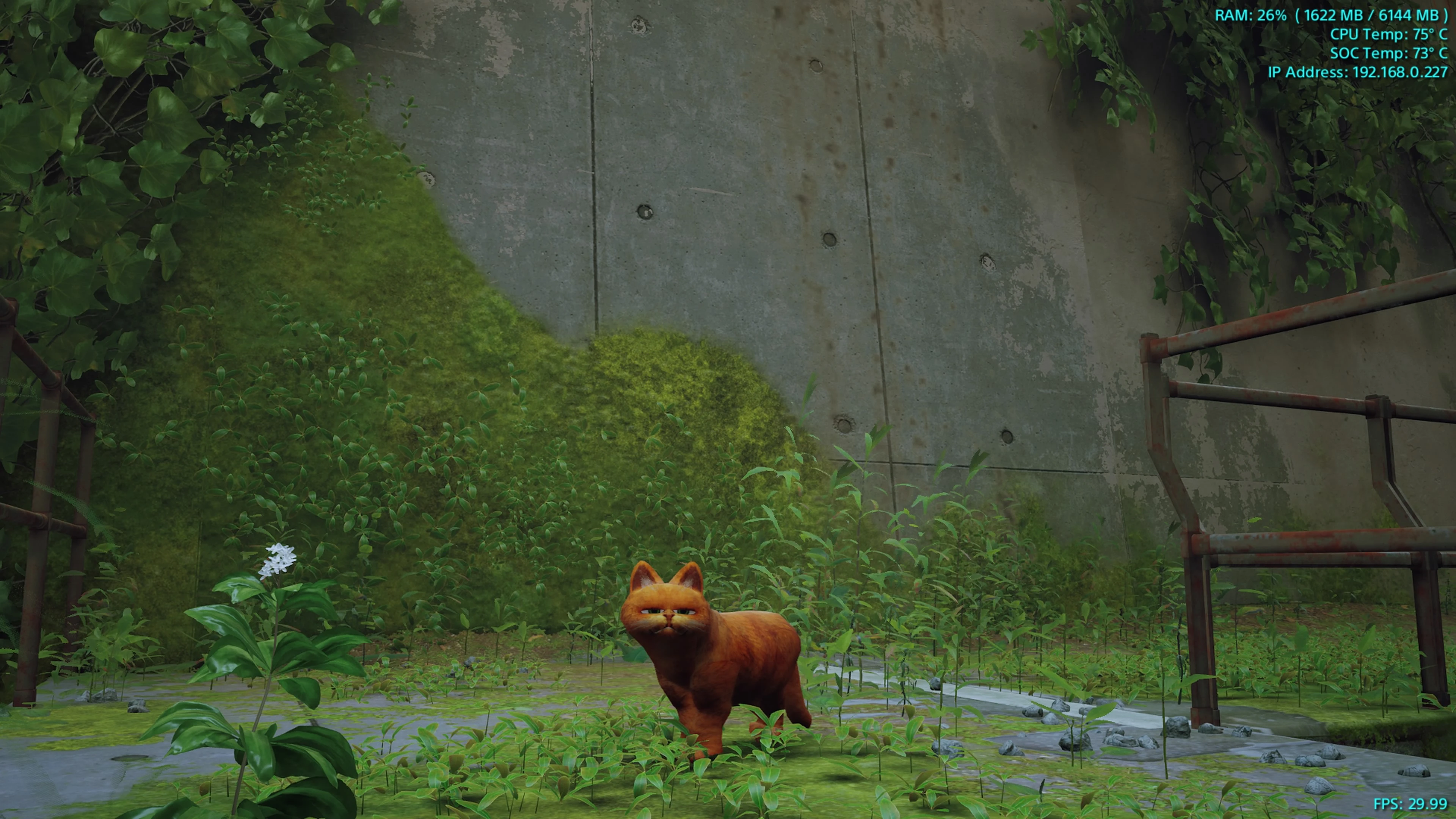 Garfield and Dev Console [PKG]