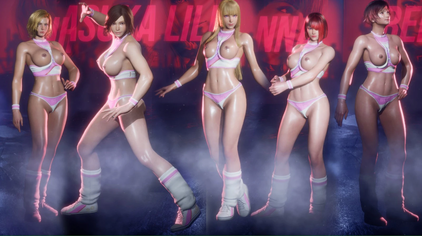 Naughty Cheerleader NSFW