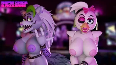 Chica and Roxanne Nude