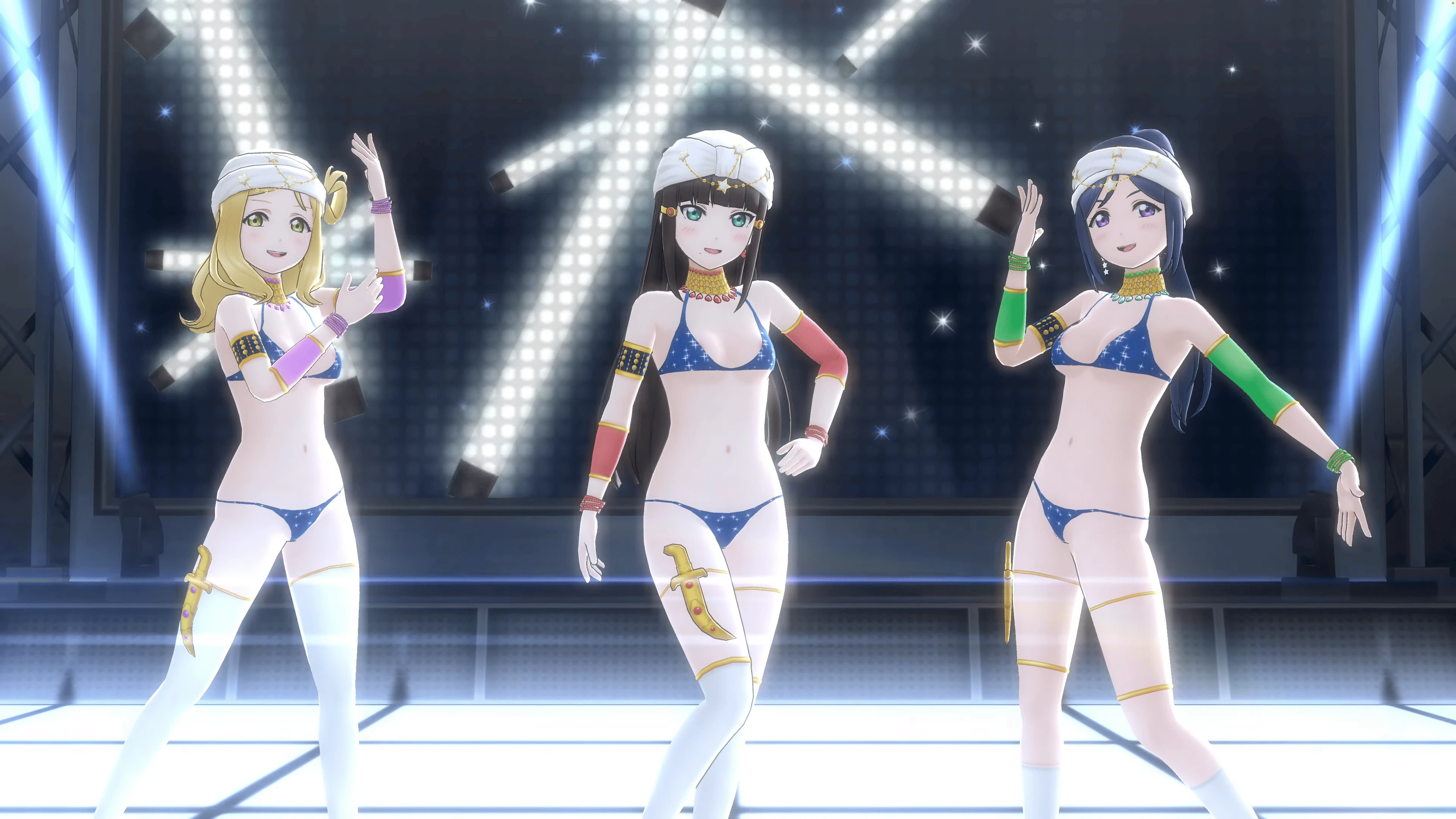 Aqours 3rd Years Skimpy Kokoro Magic "A to Z" Costume