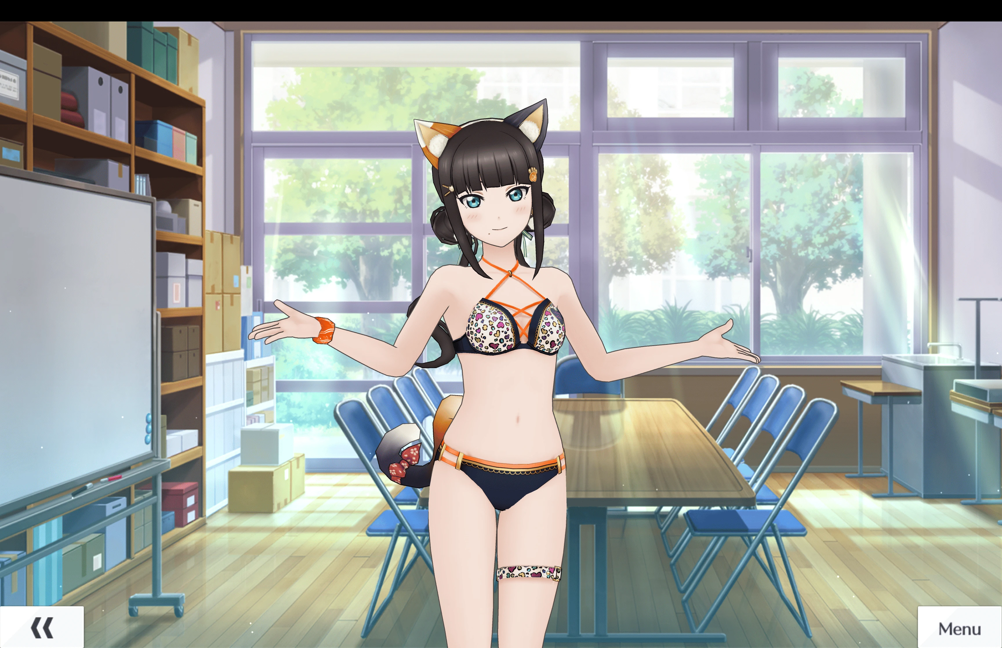 Dia Ai's 2020 Costume and Cat's tail and ear