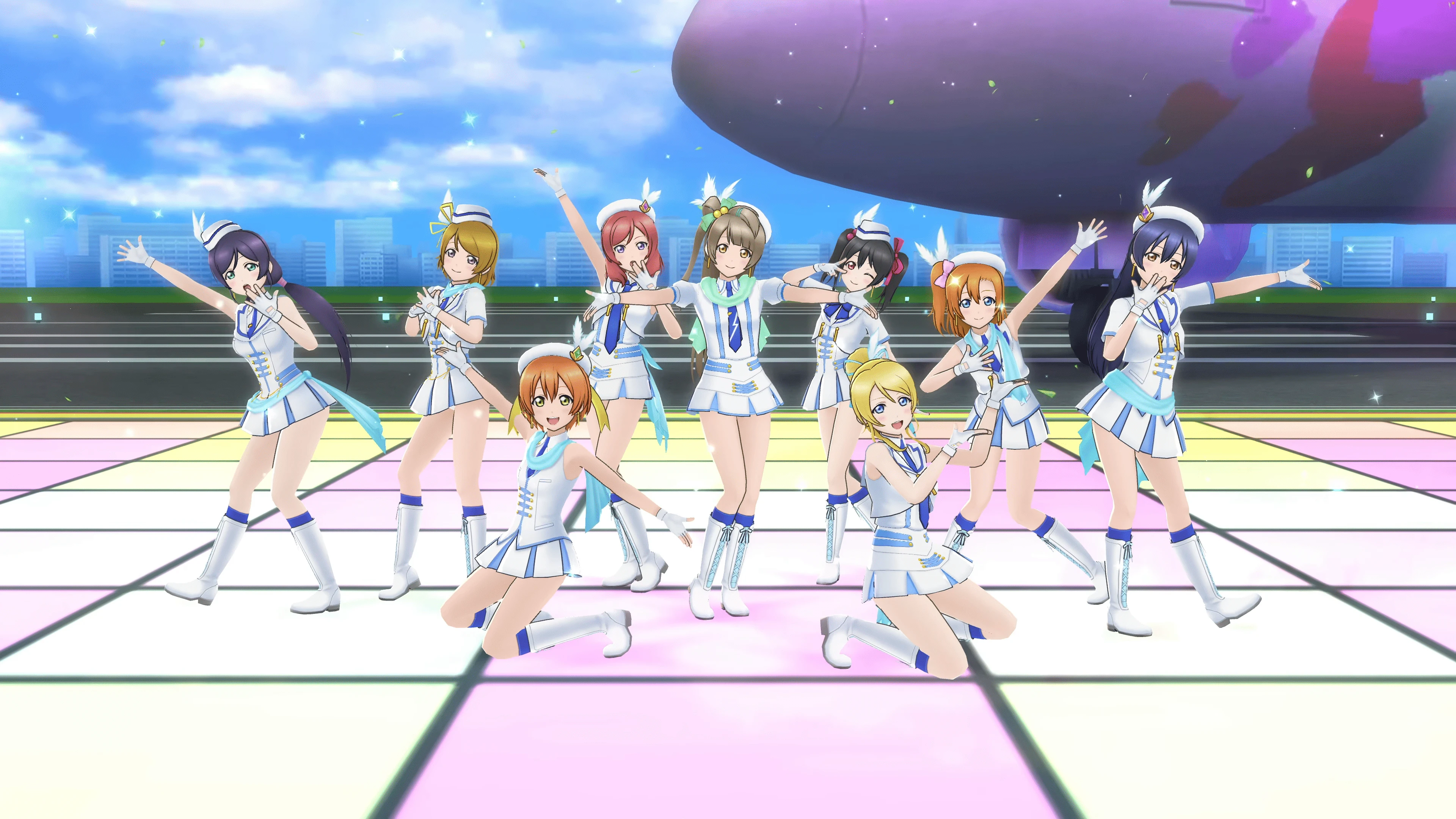 Muse Wonderful Rush Costume with shorter skirt