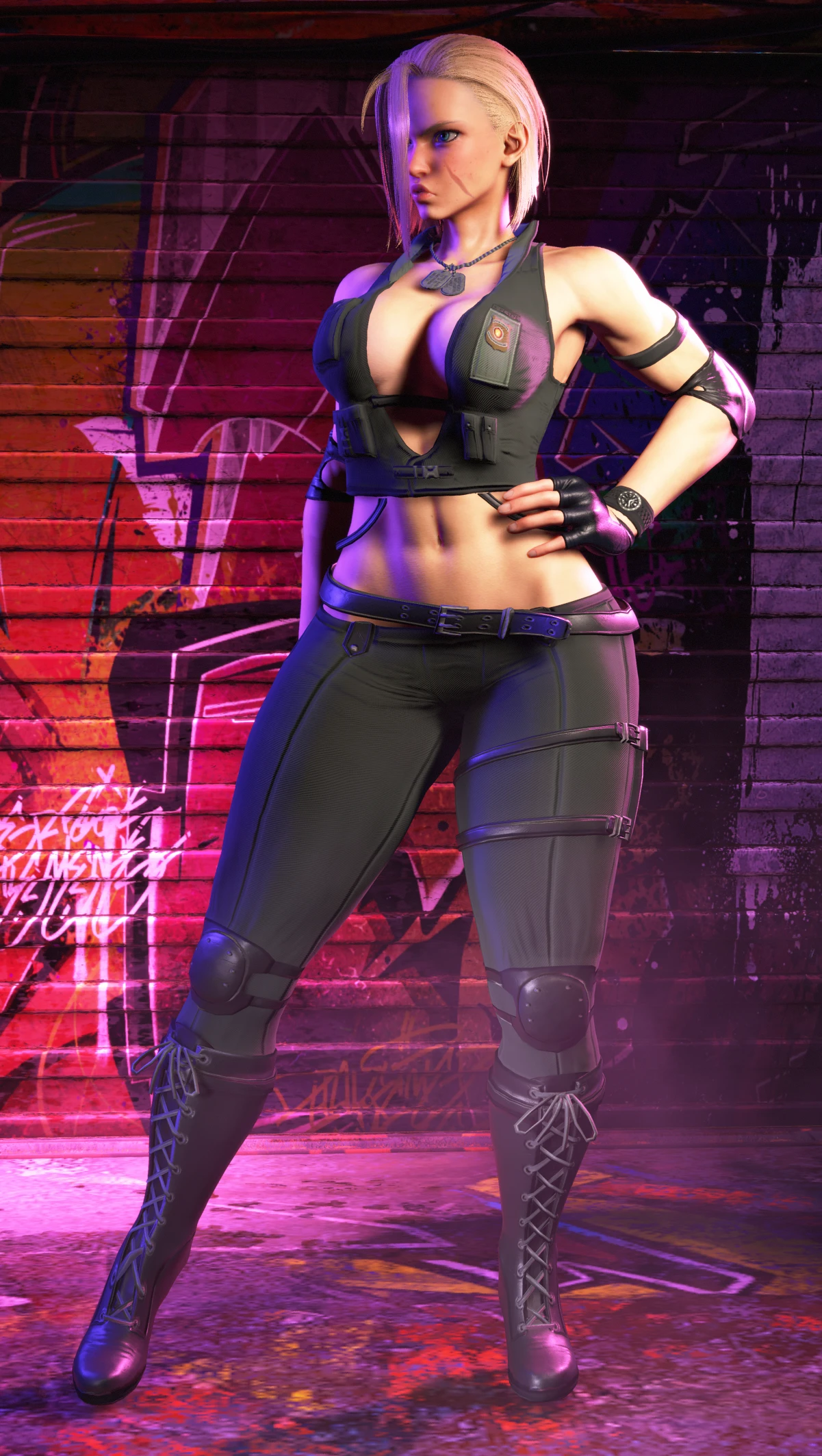 Sonya MK9 for Cammy