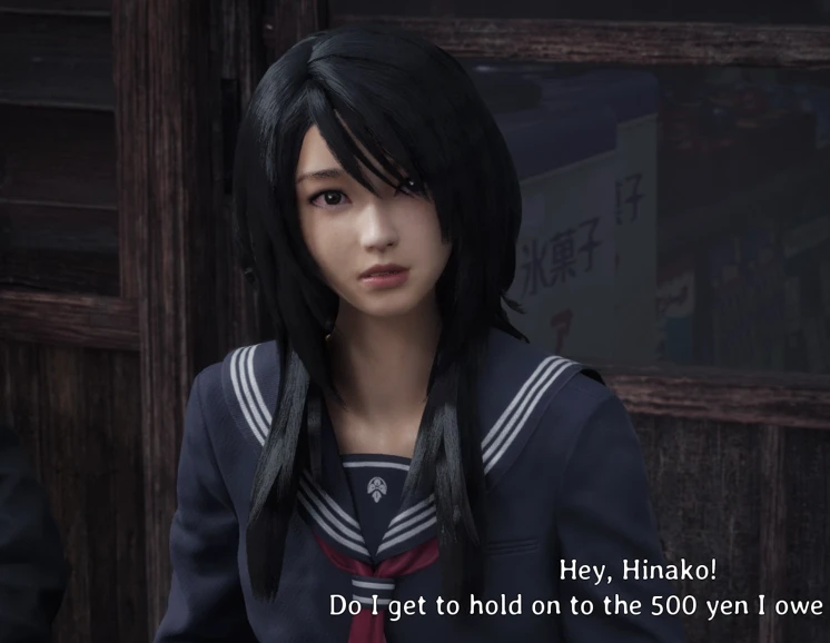 Fatal Frame Style Hinako Face