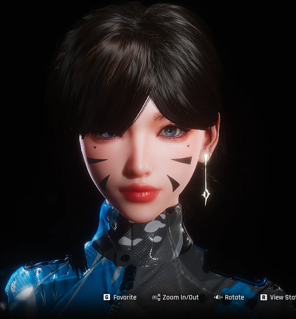 D.va and Make up Futureristic