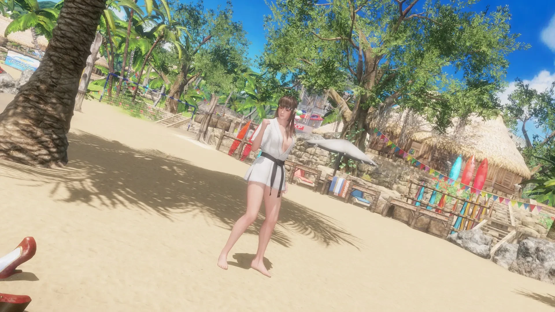 Hitomis GI without bra and pants