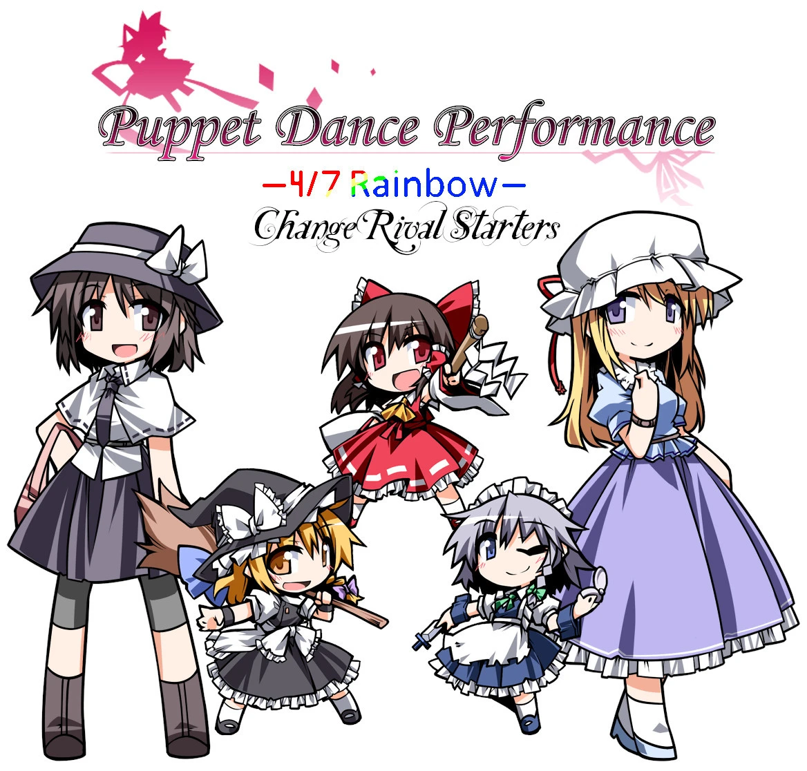 (Mod of Omega's 4/7 Rainbow Mod) Change Rival's Starters