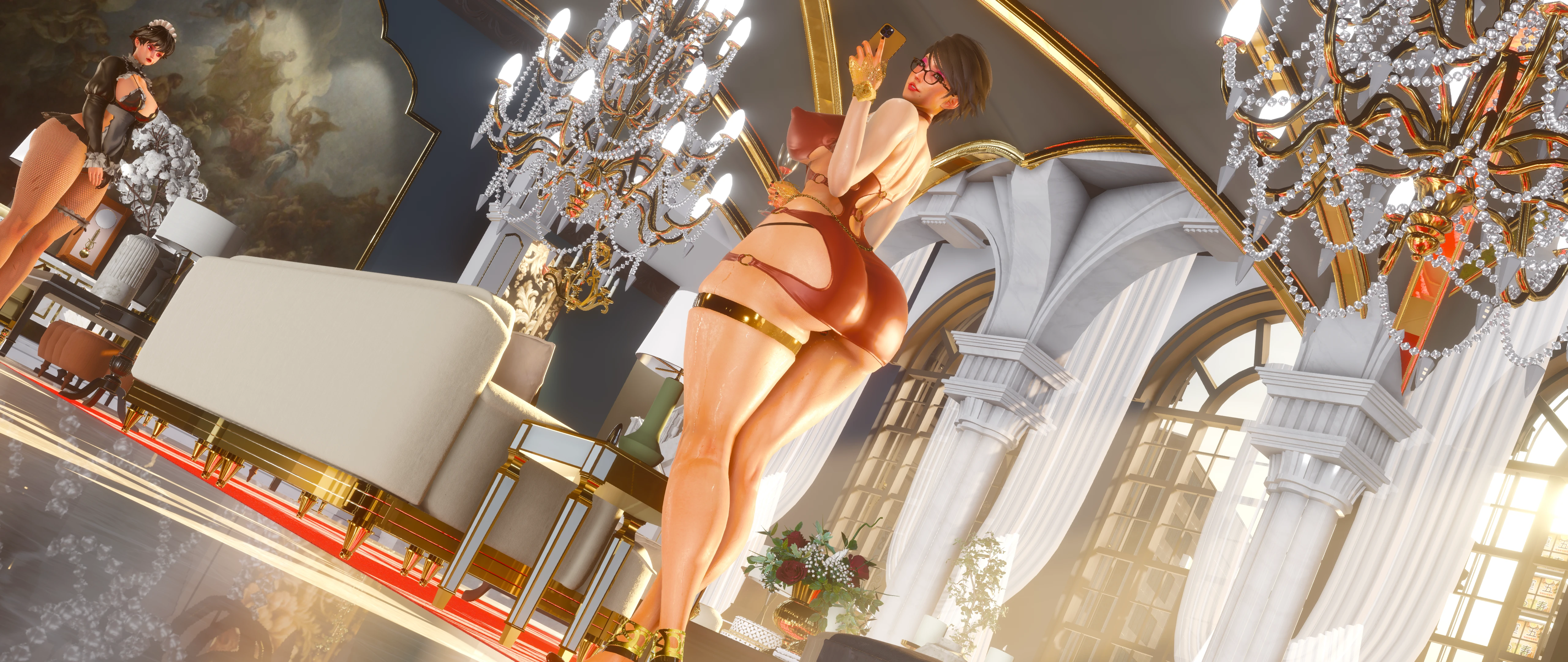 Classical Elegant Lounge - [HS2]