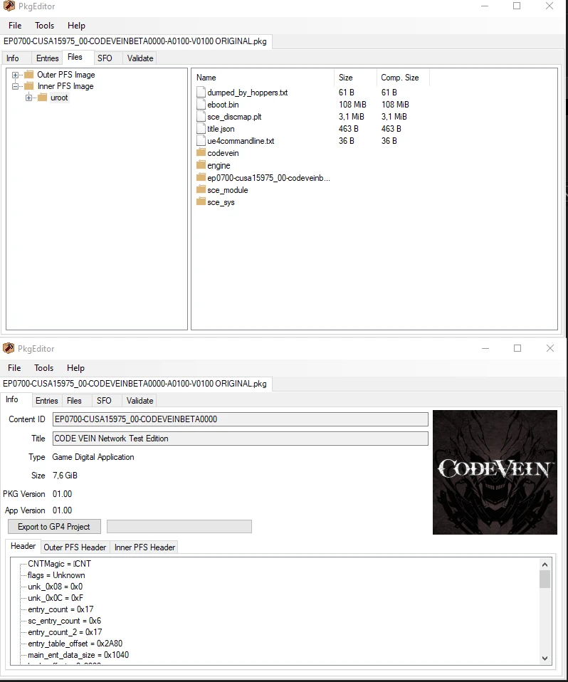 CODE VEIN Network Test Edition [Dumped] Mod