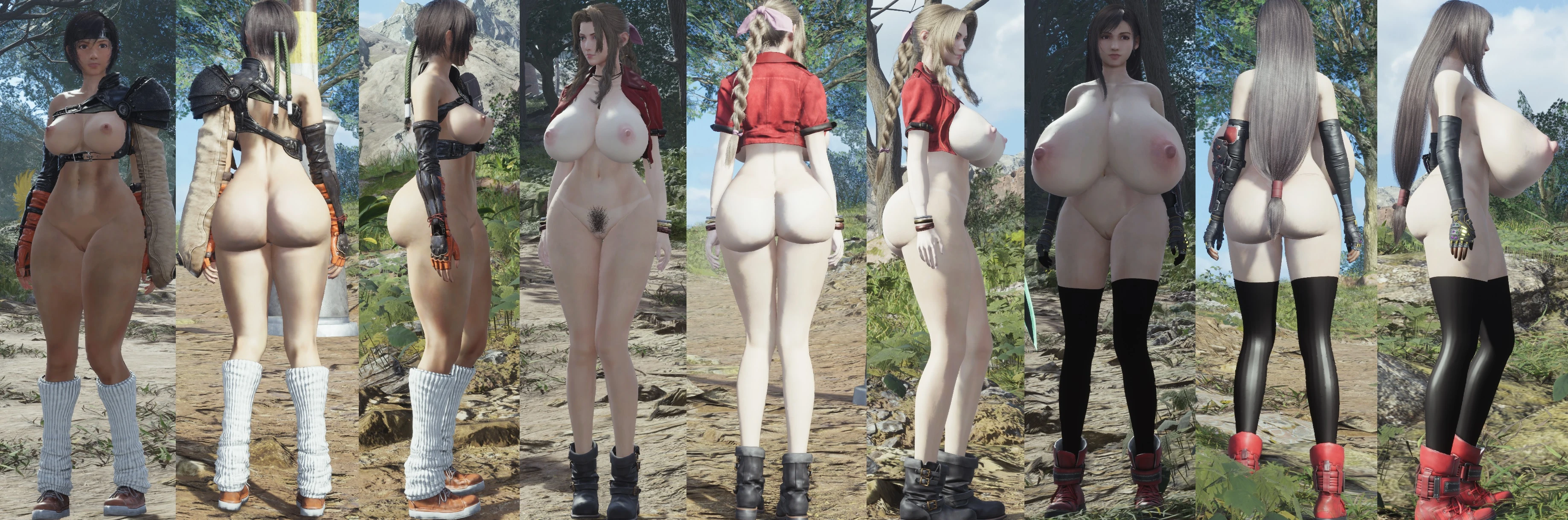 Thicc mods ported from Remake by Rochestedorm