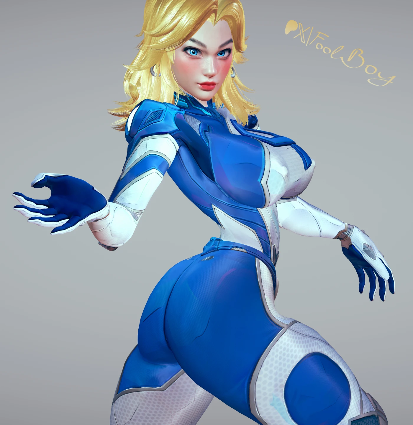 Invisible Woman MRivals default Costume
