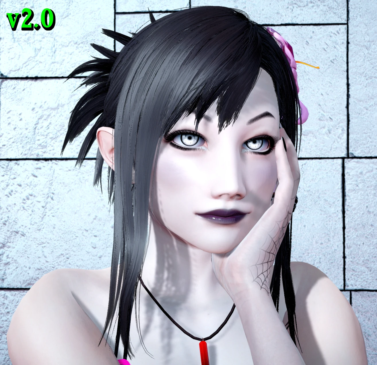 Tifa FF7R Beach Hair