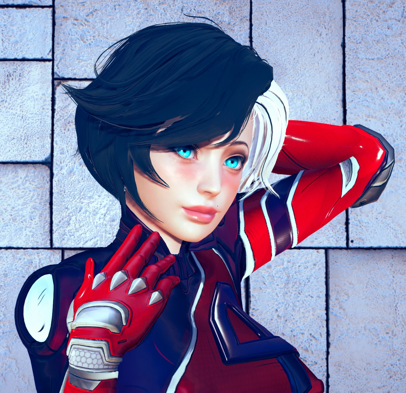 Luna Snow MRivals default hair Mod