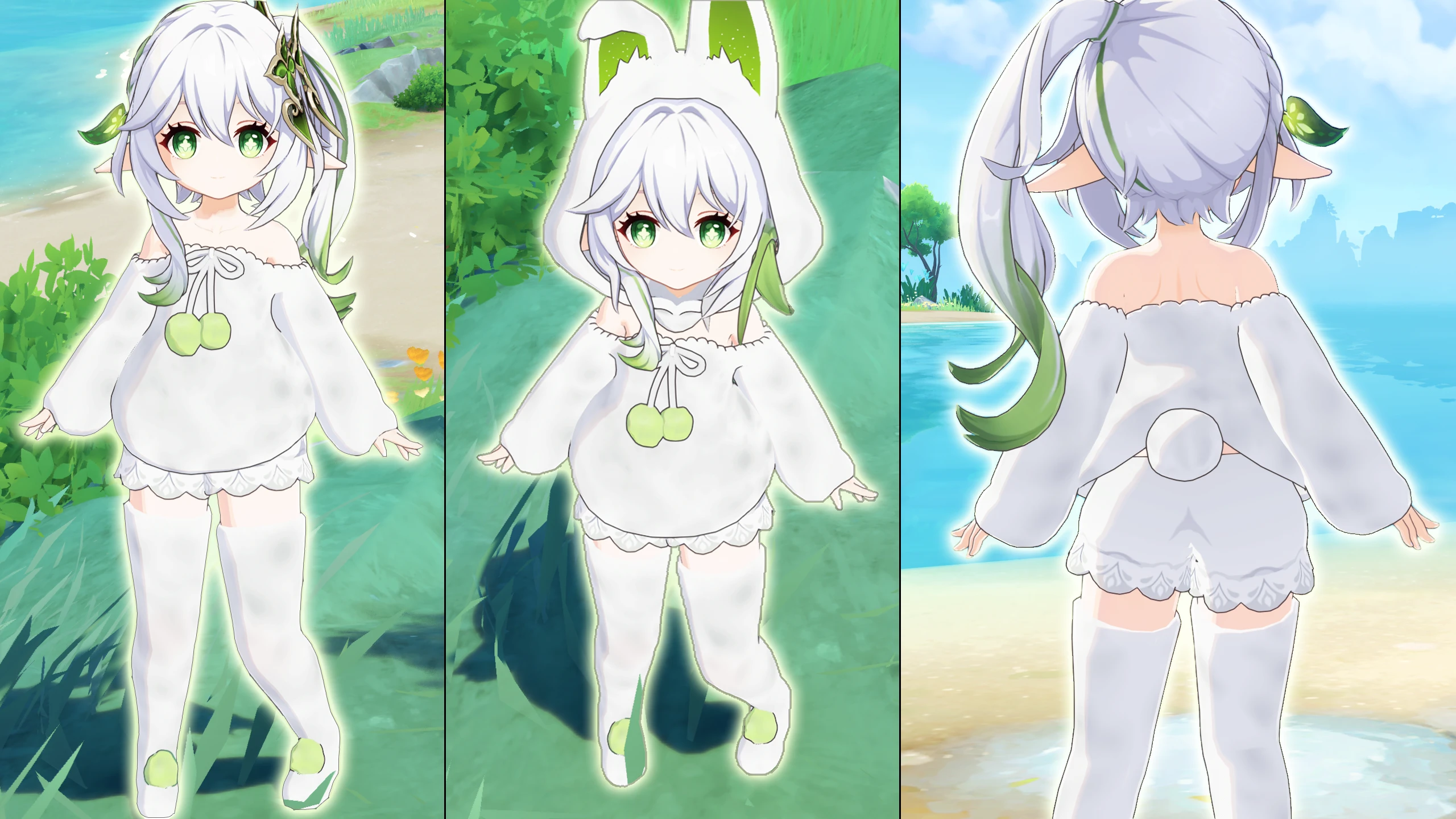Nahida Cute and Bunny Mod