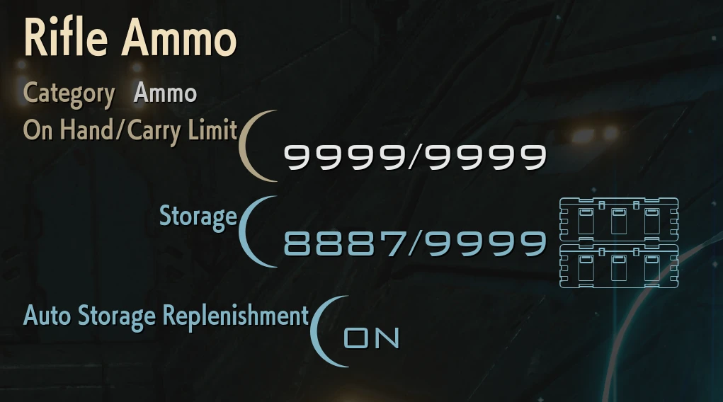 Carry More Ammo - 9999 Ammo - Ammo Multipliers