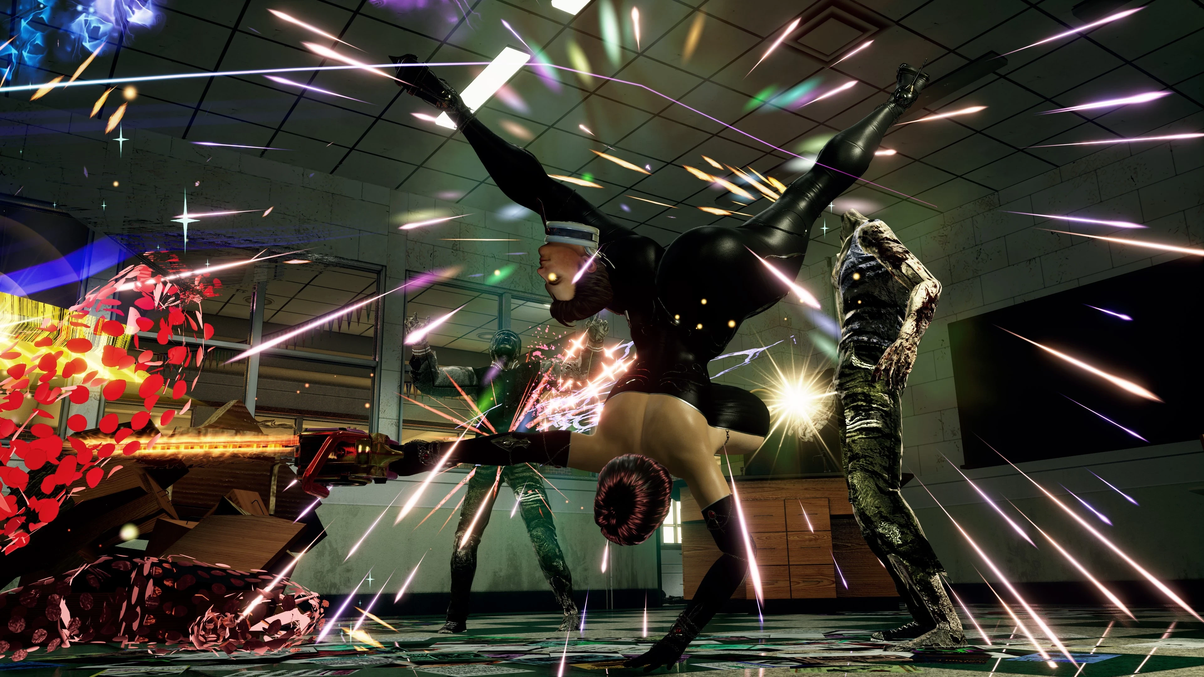 Saeko Mukoda Shadow Walker Bodysuit [STANDALONE] Mod