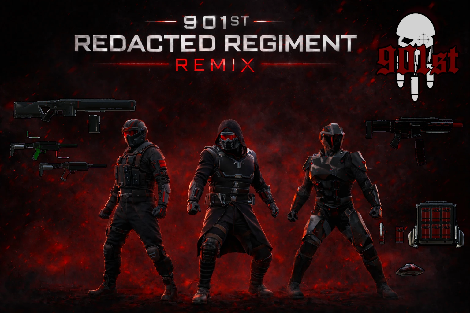 901st Redacted Regiment Remix Mod