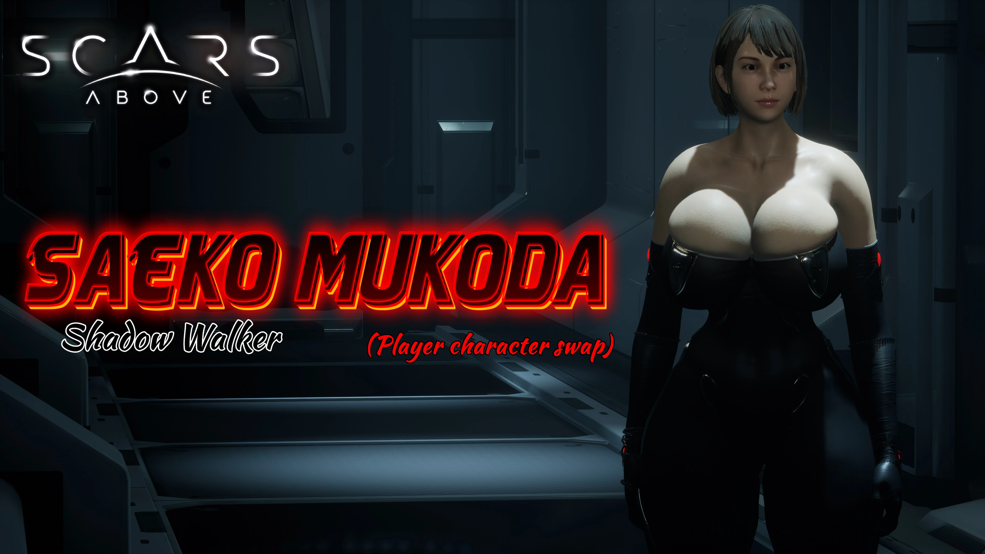 Saeko Mukoda Shadow Walker Bodysuit Mod