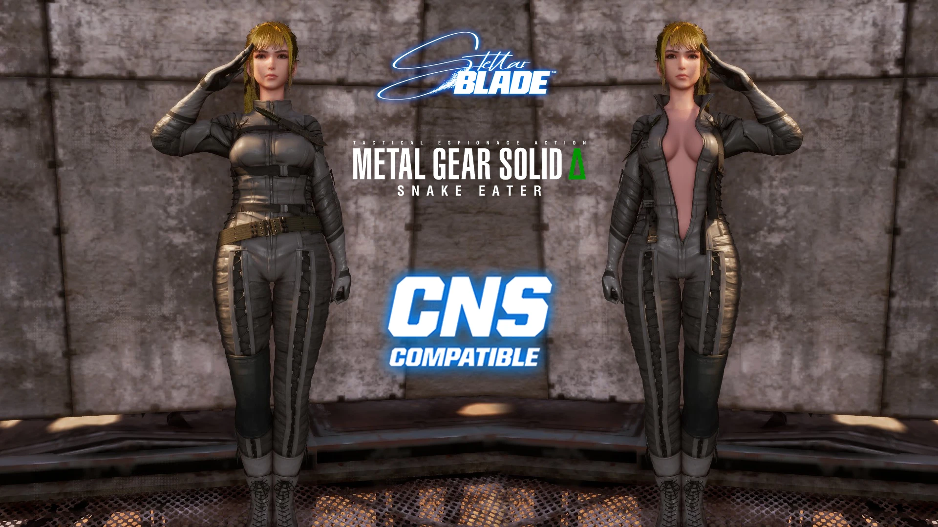 The Boss stealth suit from Metal Gear Solid 3 Delta Mod