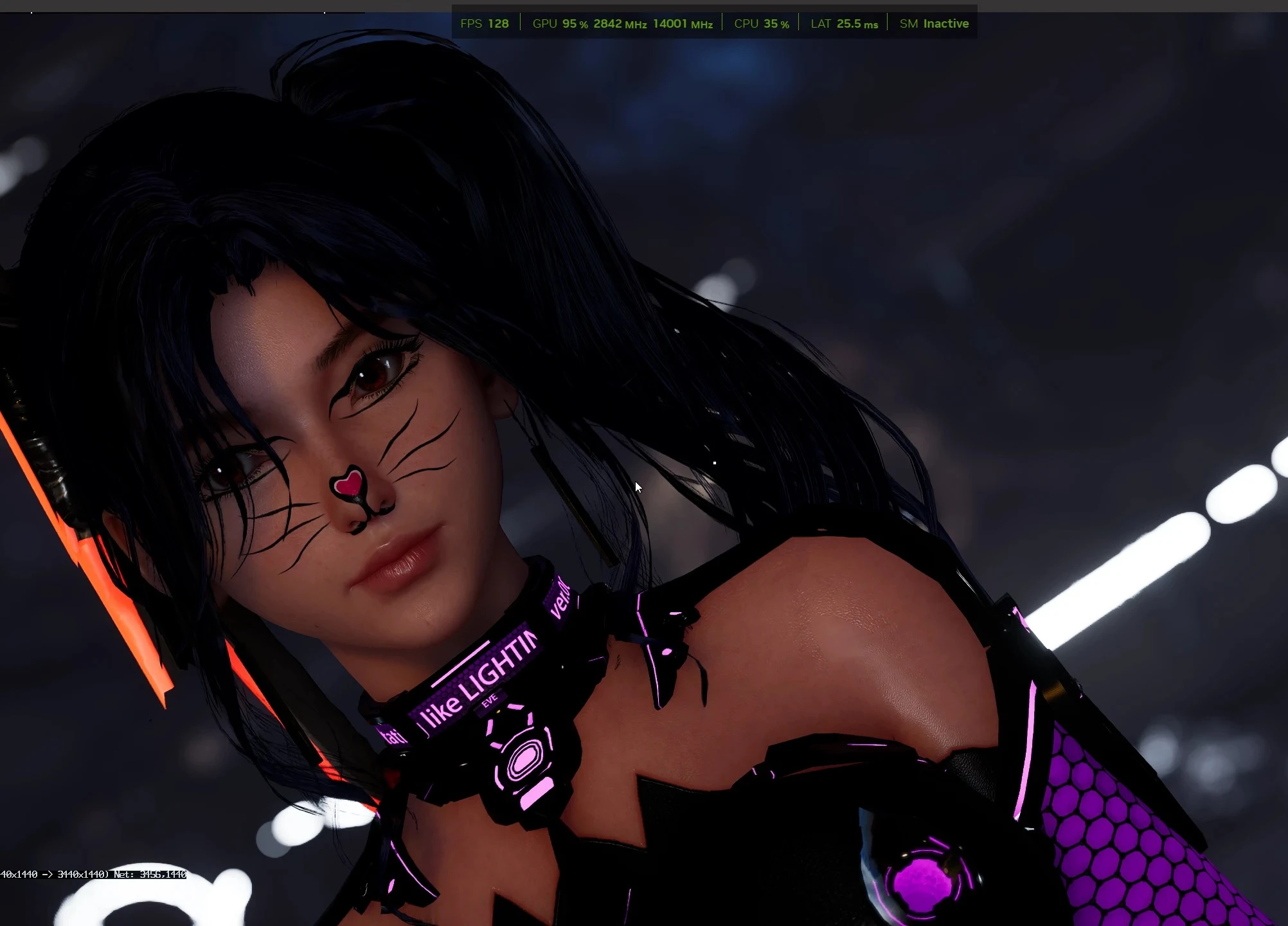 Cute CAT make up cns and replacer Mod