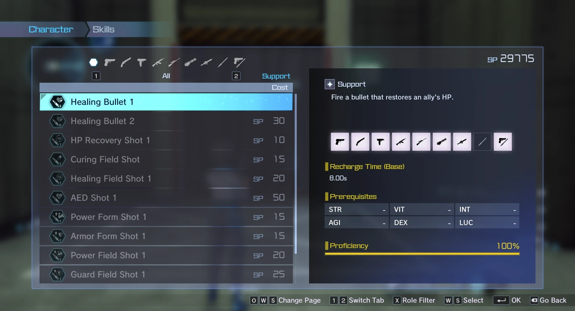 Instantly Max Skills Proficiency