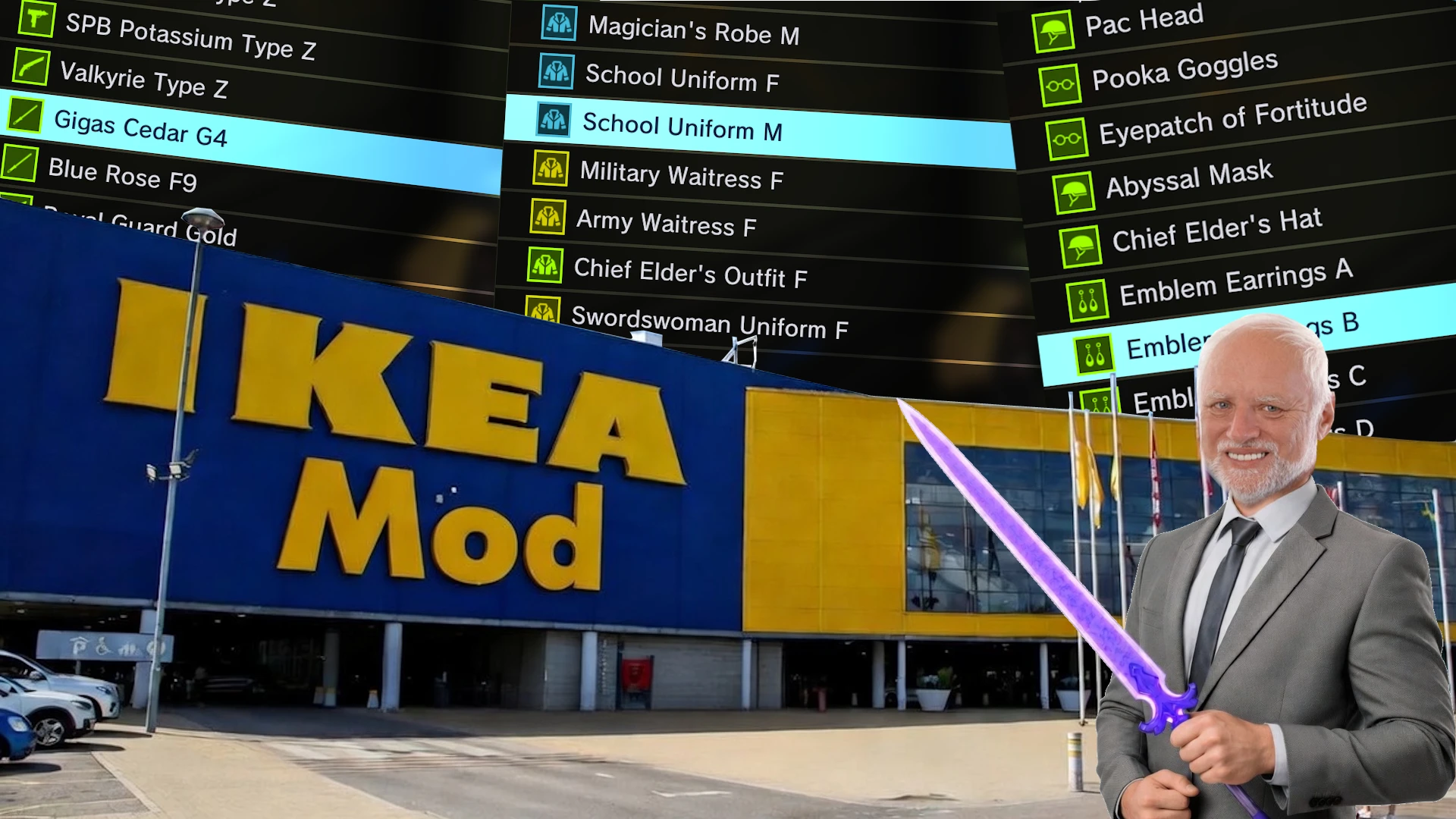 IKEA MOD (All Weapons-Accessories-Outfits-Materials) Mod Preview Image